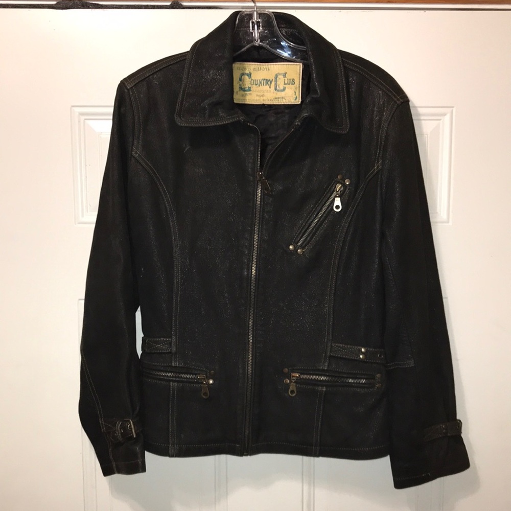 Vintage Lloyd Elliots Leather Jacket S
